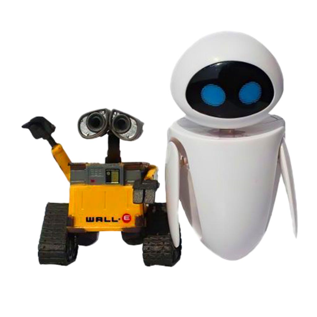 اکشن فیگور وال ای و ایو 3 عددی | WALL·E & EVE 1 اکشن فیگور وال ای و ایو