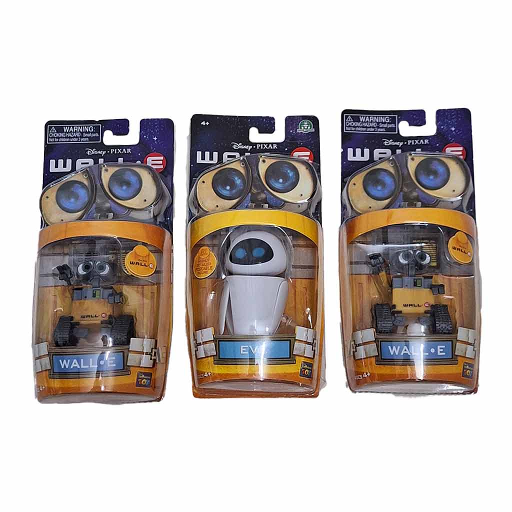 اکشن فیگور وال ای و ایو 3 عددی | WALL·E & EVE 2 اکشن فیگور وال ای و ایو 2